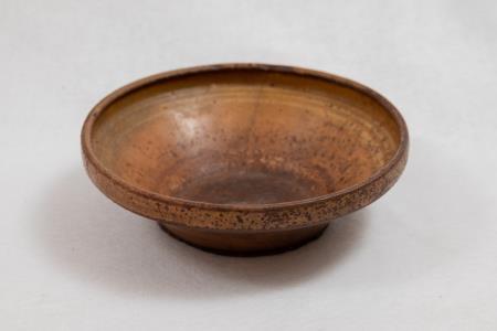 Lončena skleda, 1. pol. 20. st., keramika.